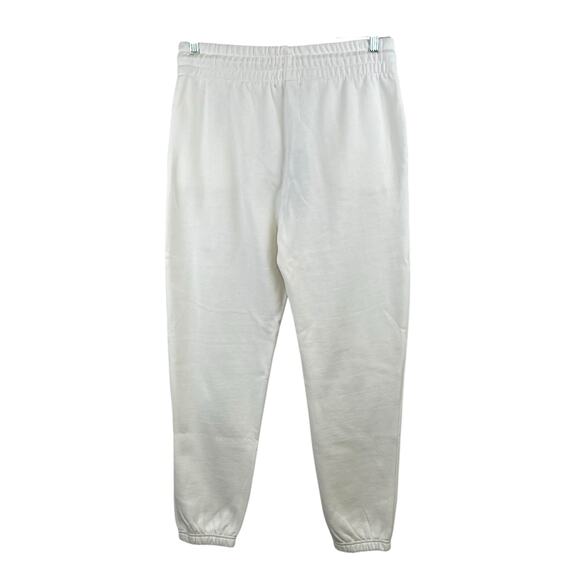 True Religion Winter White Collegiate Boyfriend Jogger Sweatpants Medium NWT - Picture 4 of 12